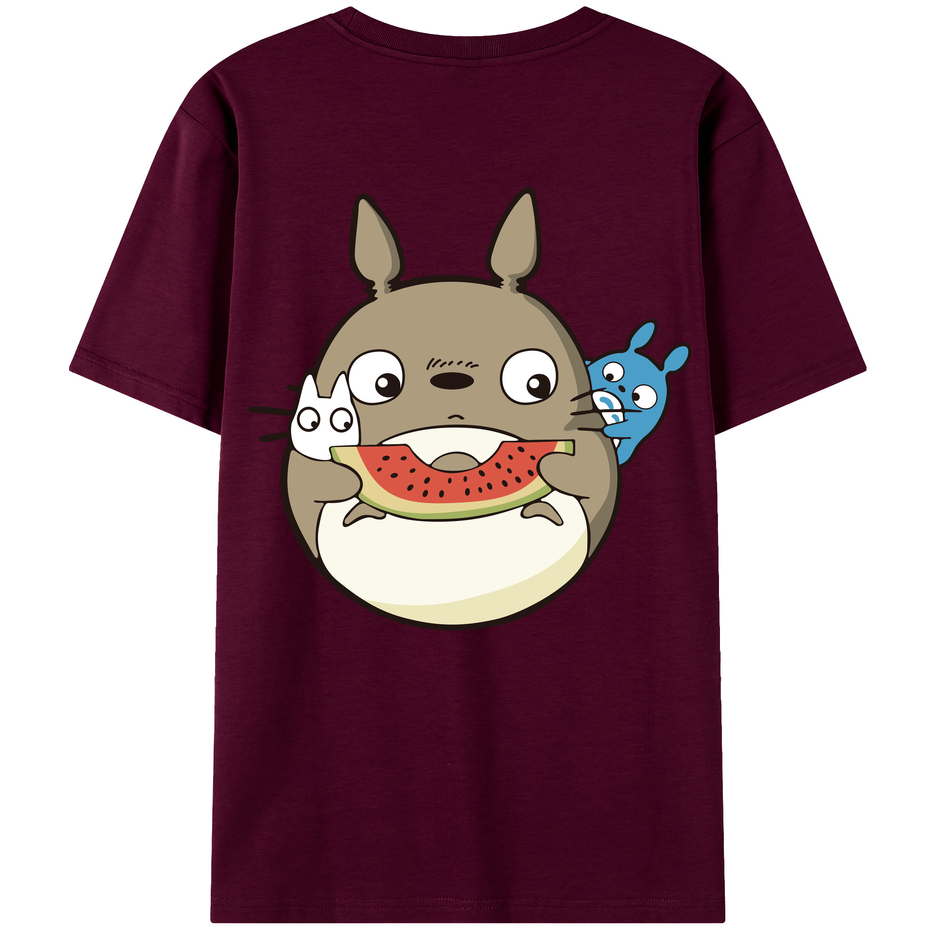（画像用） となりのトトロ 草壁メイ 草壁サツキ My Neighbor Totoro Satsuki Kusakabe Mei Kusakabe レディース半袖Tシャツ(バックプリント)
